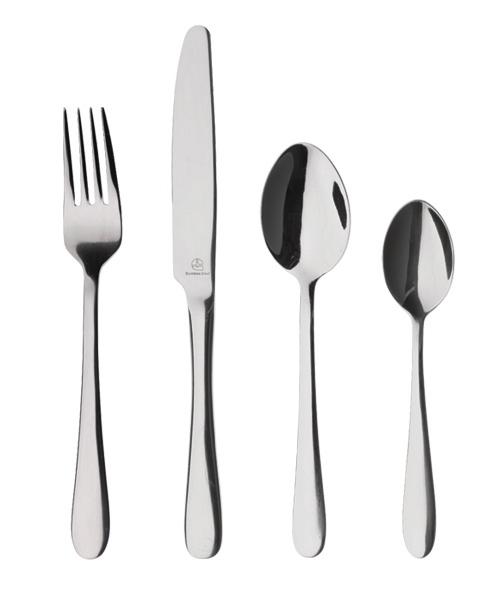 24 Piece Cutlery Set For 6 People Windsor 18/0 24BXWDR Grunwerg quality Stainless steel cutlery set