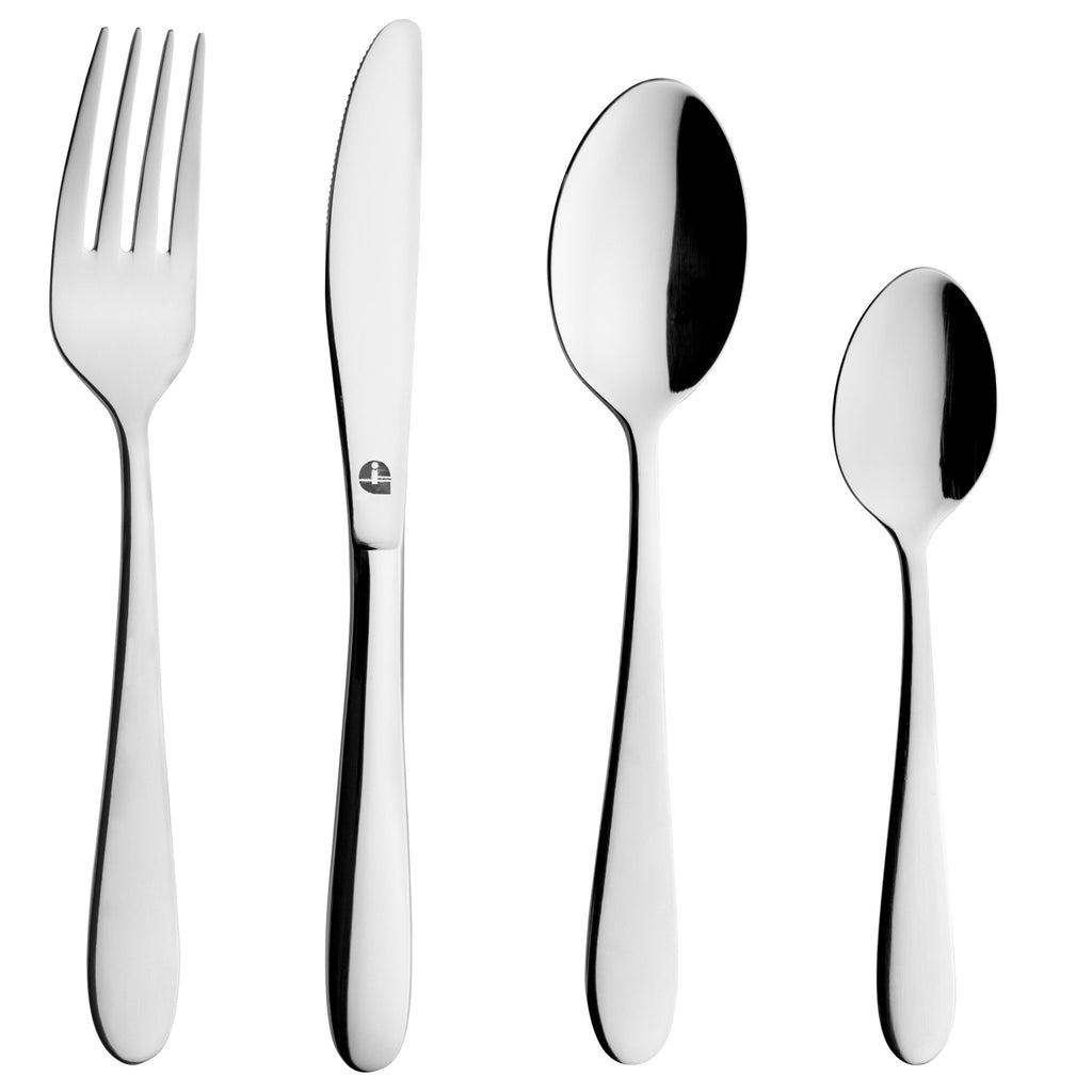 4 Piece Child Cutlery Set Windsor 18/0 4CHDSTWDR/C Grunwerg Children's Stainless steel cutlery set