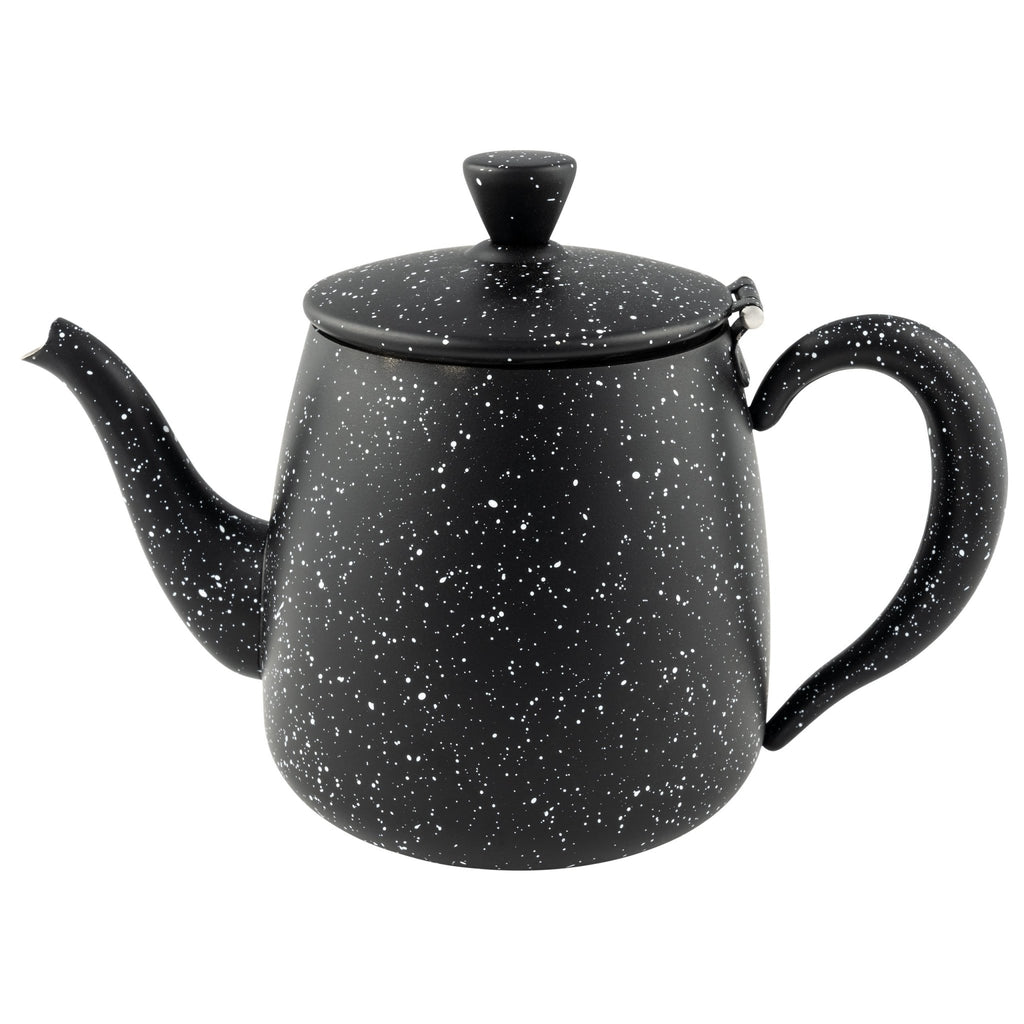 1.4L Premium Teapot, Black Granite Cafe Olé PT-048BG Grunwerg