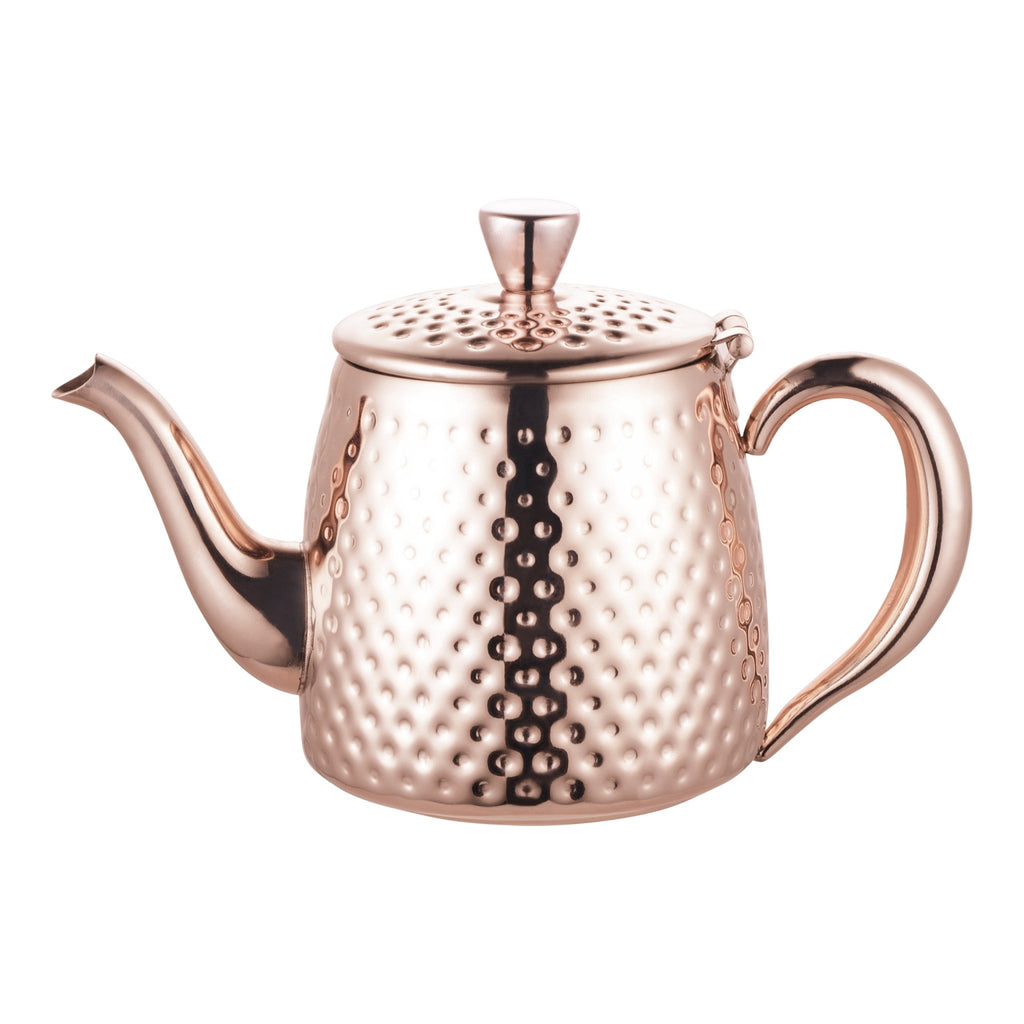 1.5L Teapot, Hammered Copper Finish Sandringham SDT-048CU Grunwerg