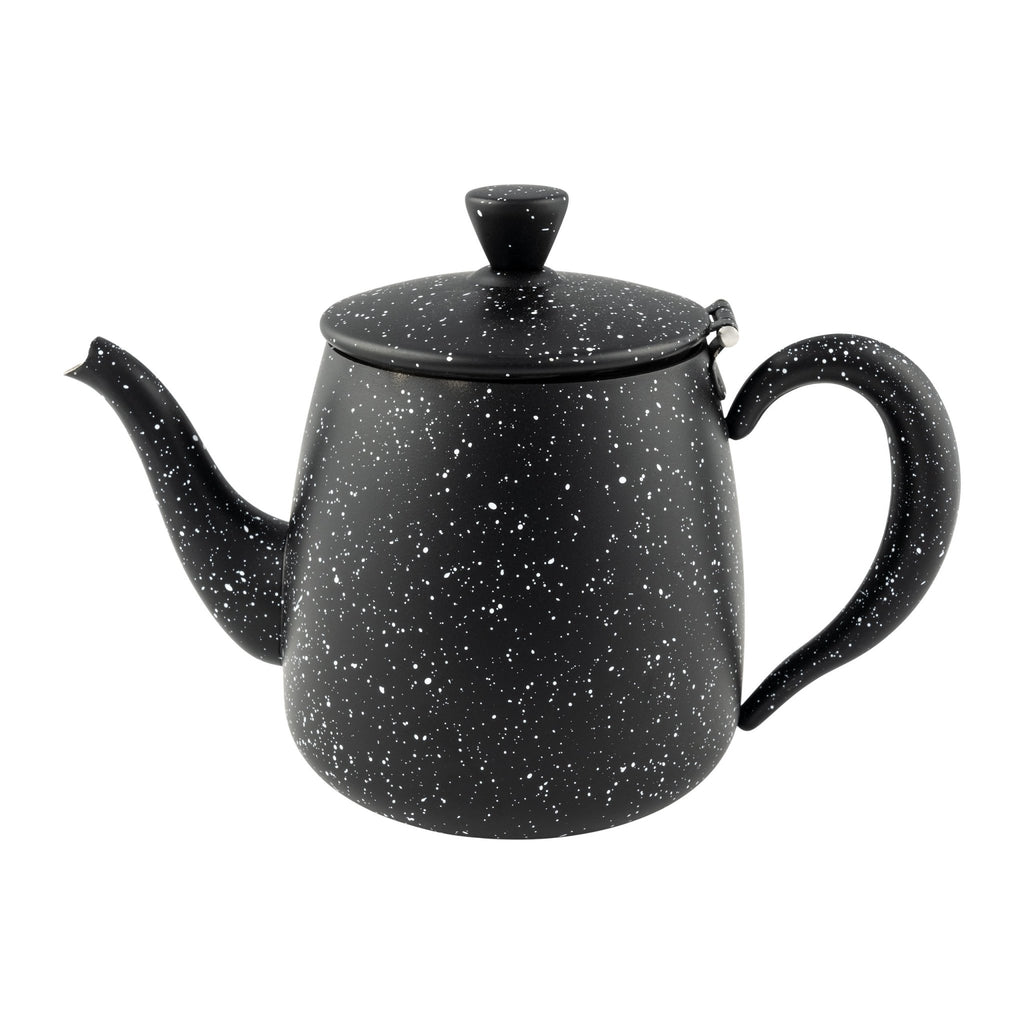 1L Premium Teapot, Black Granite Cafe Olé PT-035BG Grunwerg
