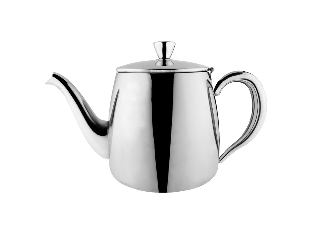 1L Teapot, Stainless Steel Cafe Olé PT-035 Grunwerg