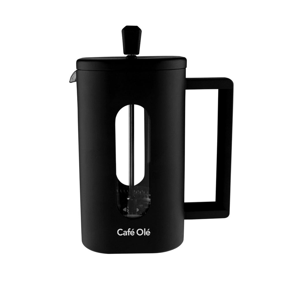 5 Cup Square Cafetiere Cafe Olé BVP-06F Grunwerg