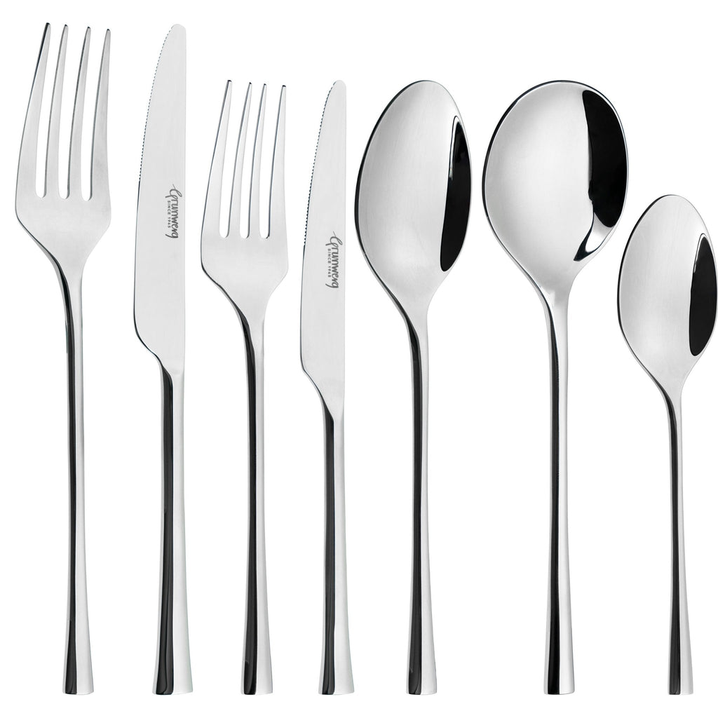 56 Piece Cutlery Set for 8 People Deco 56BXDEC-IGLC Grunwerg