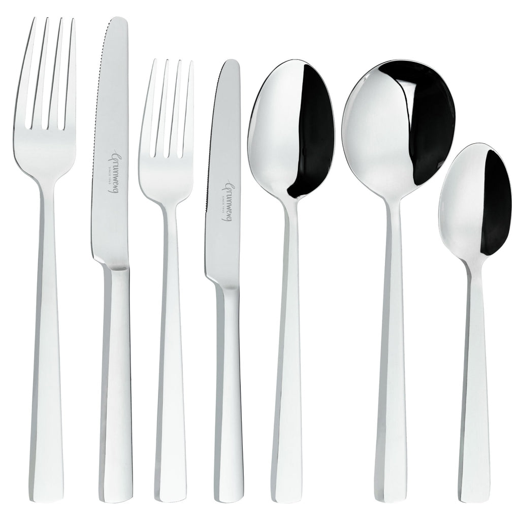 7 Piece Cutlery Set for 1 Person Westminster 7BXWMS-IGLC Grunwerg
