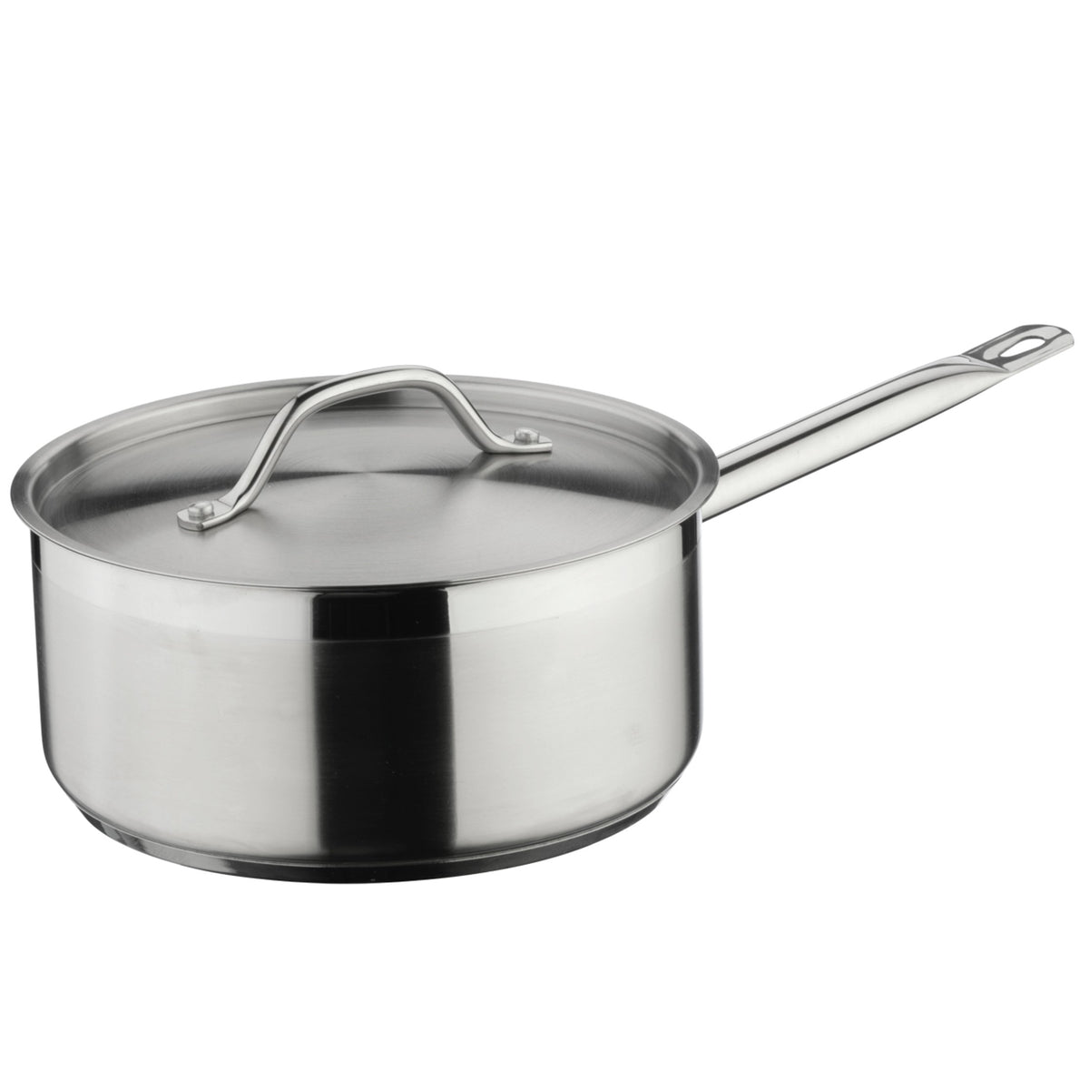 Commichef+ Stainless Steel Saucepan and Lid - 24cm – Grunwerg