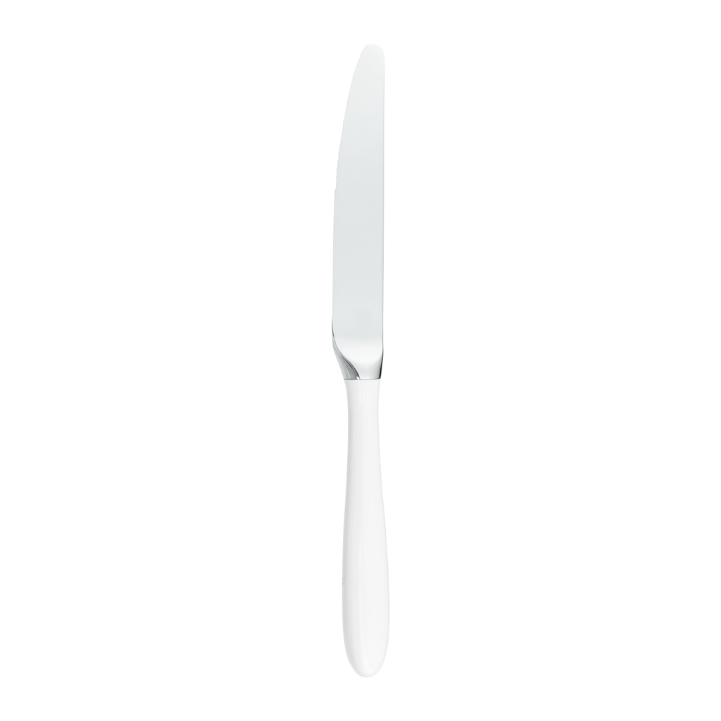 Set of 2 Table Knives Yin & Yang White 2TAK650W Grunwerg