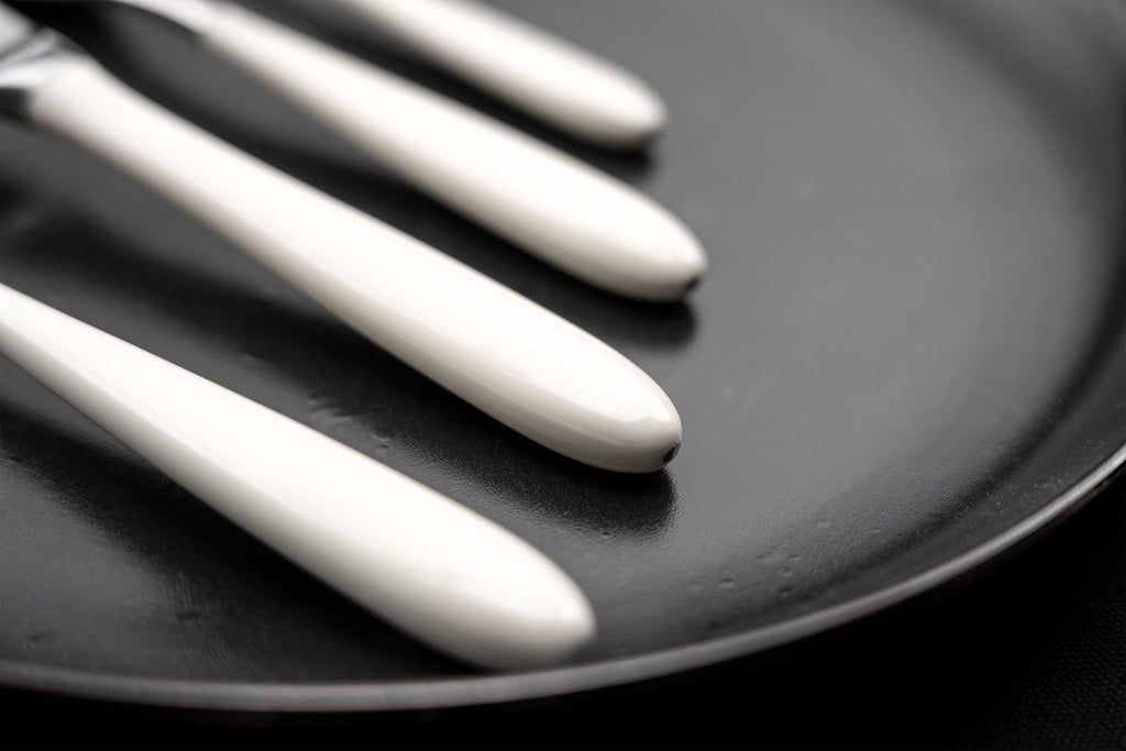 Yin & Yang White Cutlery Sample Set Ying & Yang White 3CUT650W Grunwerg